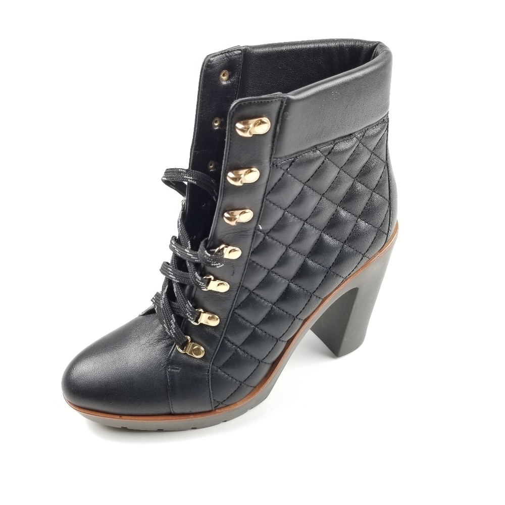 Sold Kate Sppade NY Gianna Leather Booties Size 10 - Picture 4 of 7